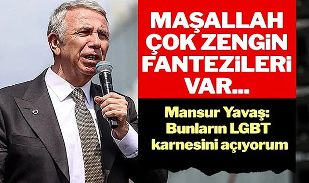 Mansur Yavaş’tan Soylu’ya LGBT Yanıtı: Maşallah Çok Zengin Fantezileri Var