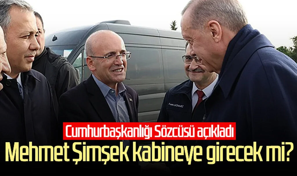 Mehmet Şimşek kabineye girecek mi? Cumhurbaşkanlığı Sözcüsü İbrahim Kalın açıkladı...