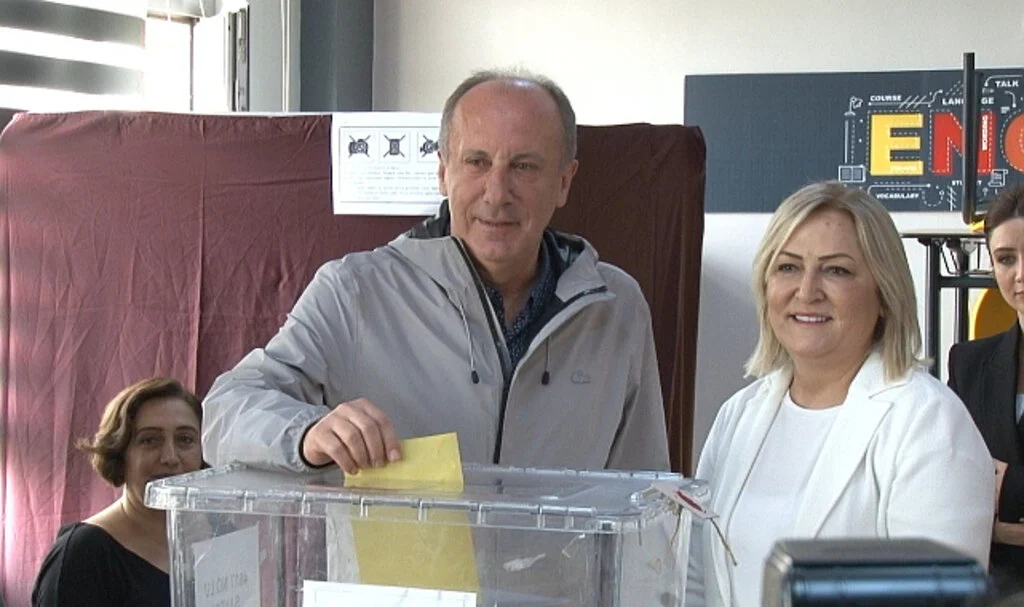 Memleket Partisi lideri Muharrem İnce oyunu Ankara'da kullandı