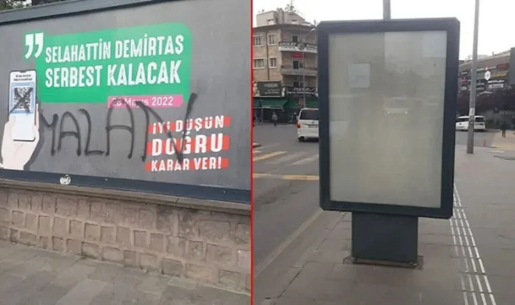 Nevşehir’deki Provokatif Afişler Kaldırılıyor
