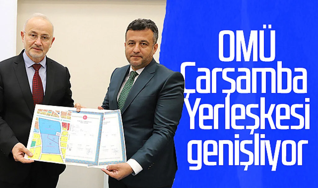 'OMÜ Çarşamba Yerleşkesi genişliyor'