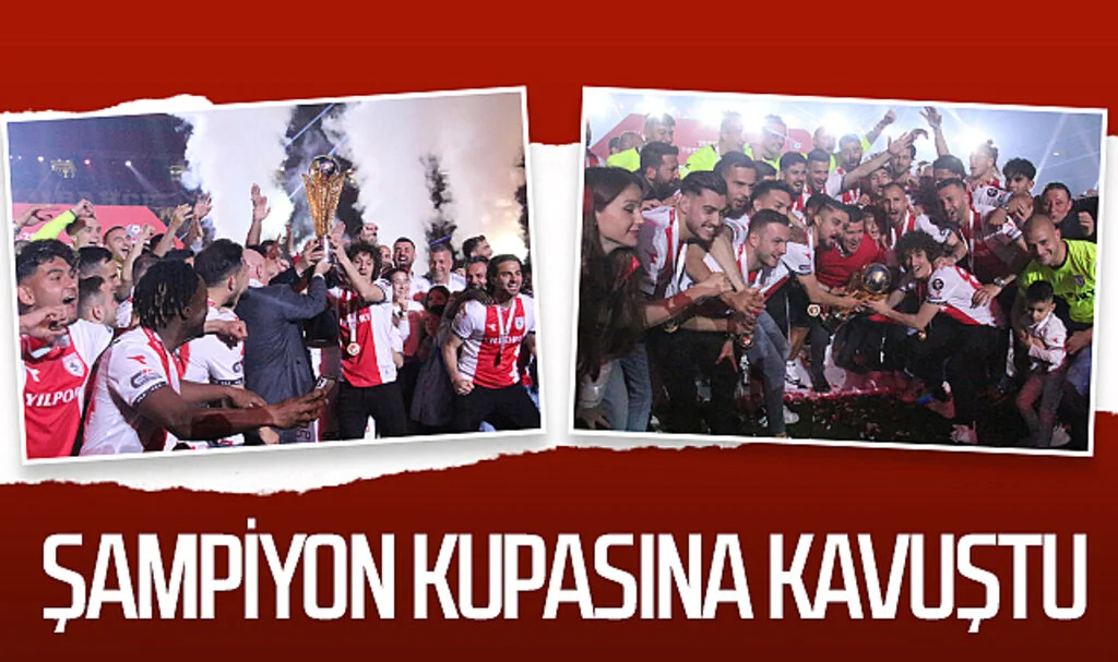 ŞAMPİYON SAMSUNSPOR KUPASINA KAVUŞTU