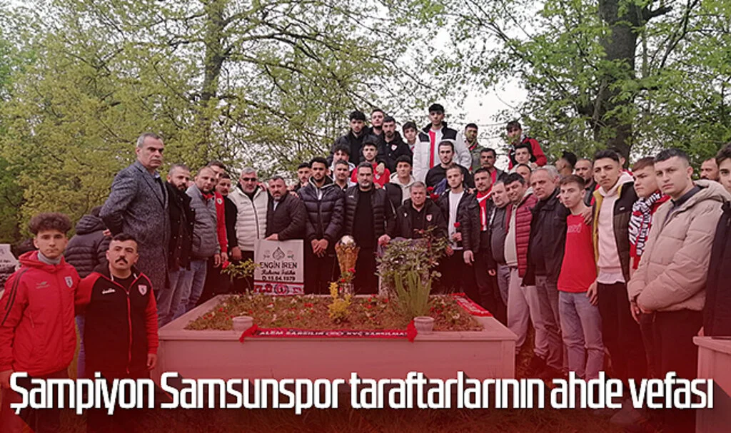 Şampiyon Samsunspor Taraftarlarının Ahde Vefası