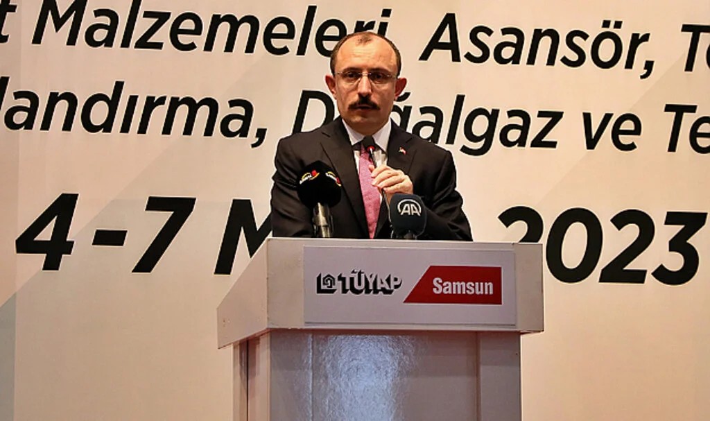 Ticaret Bakanı Muş: Samsun 7. İnşaat Fuarı açılışında Konuştu