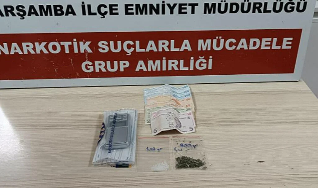 Samsun Çarşamba’da Uyuşturucu Baskını: 1 Tutuklama