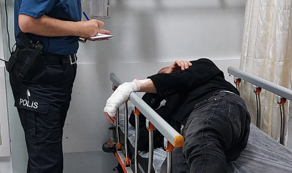 Samsun'da bıçaklı saldırı: 1 yaralı