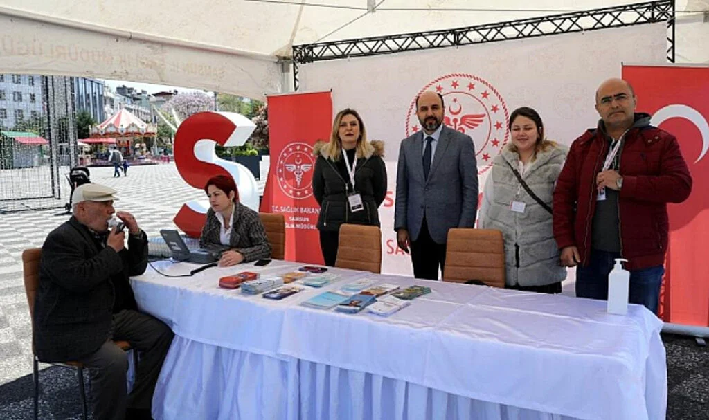 Samsun'da Dünya Astım Günü: Vatandaşlara Solunum Fonksiyon Testi