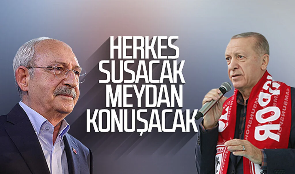 Samsun'da herkes susacak meydan konuşacak