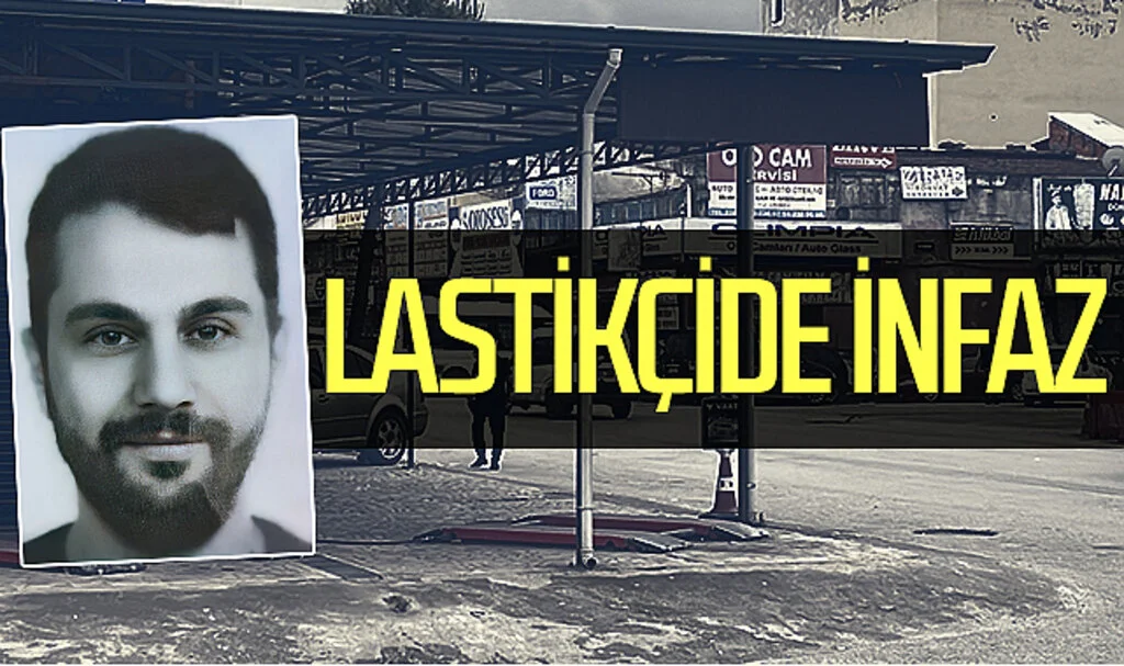 Samsun'da lastikçide infaz