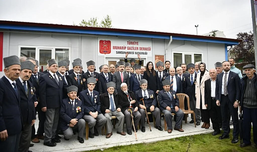 Samsun'da Muharip Gazilere Yeni Hizmet Binası 