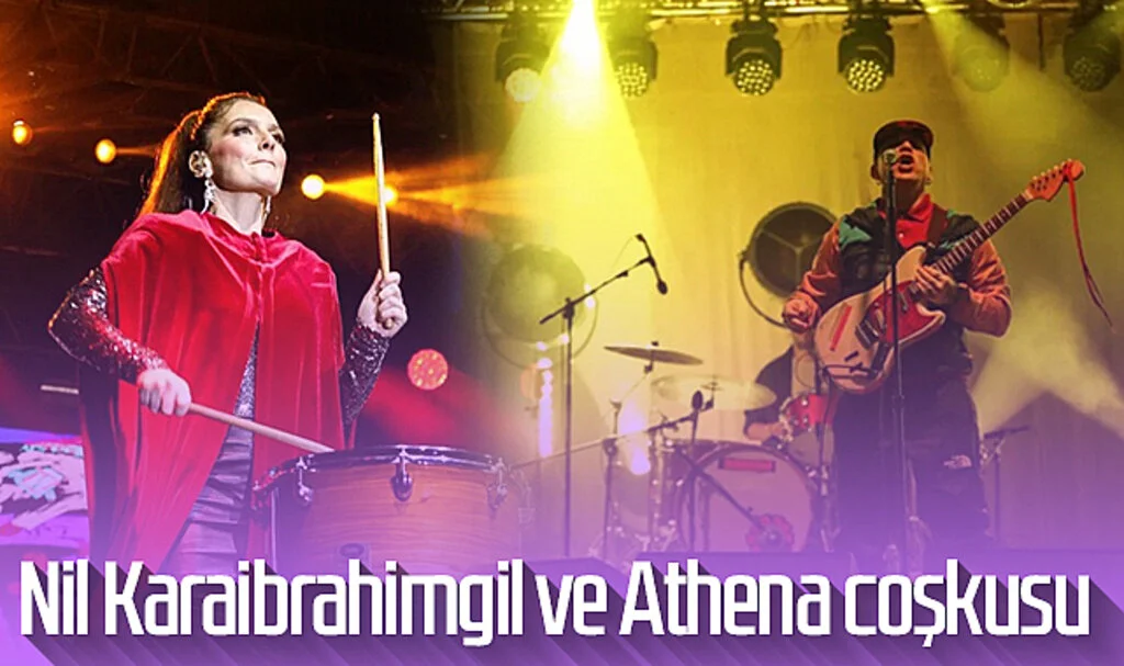 Samsun'da Nil Karaibrahimgil ve Athena coşkusu