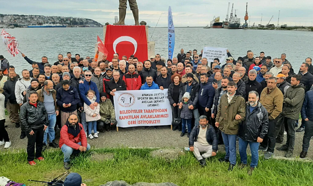 Samsun'da Olta Balıkçıları İsyanda 