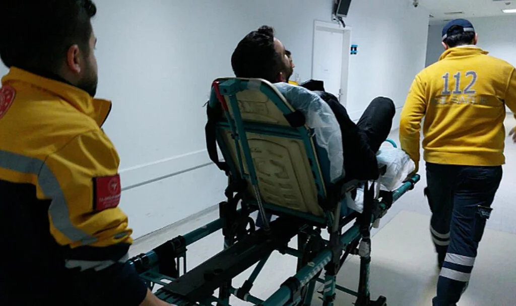 Samsun'da Trafik Kazası: 1 Yaralı