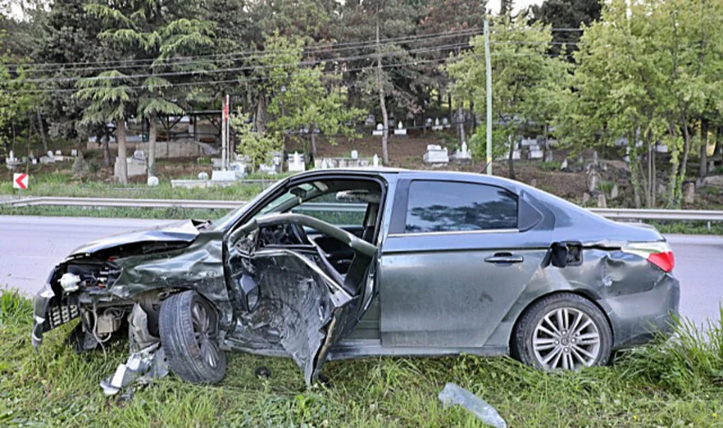 Samsun'daki trafik kazasında 3 kişi yaralandı