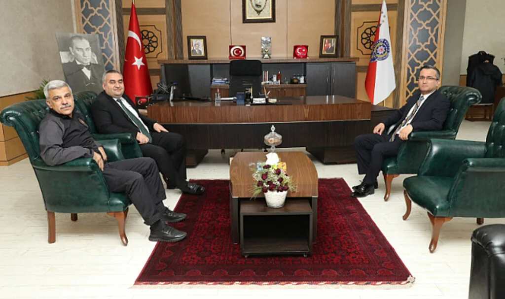 Samsun İl Emniyet Müdürü Nihat Özen'e Aksoy ve Maraşlı'dan Ziyaret