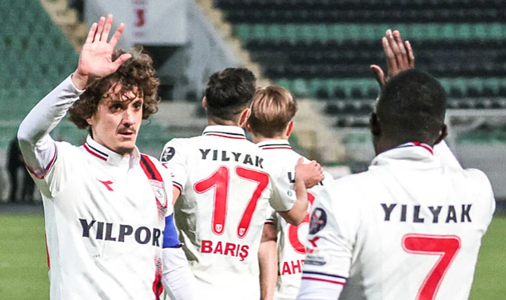 Samsunspor'da goller kaptanlardan