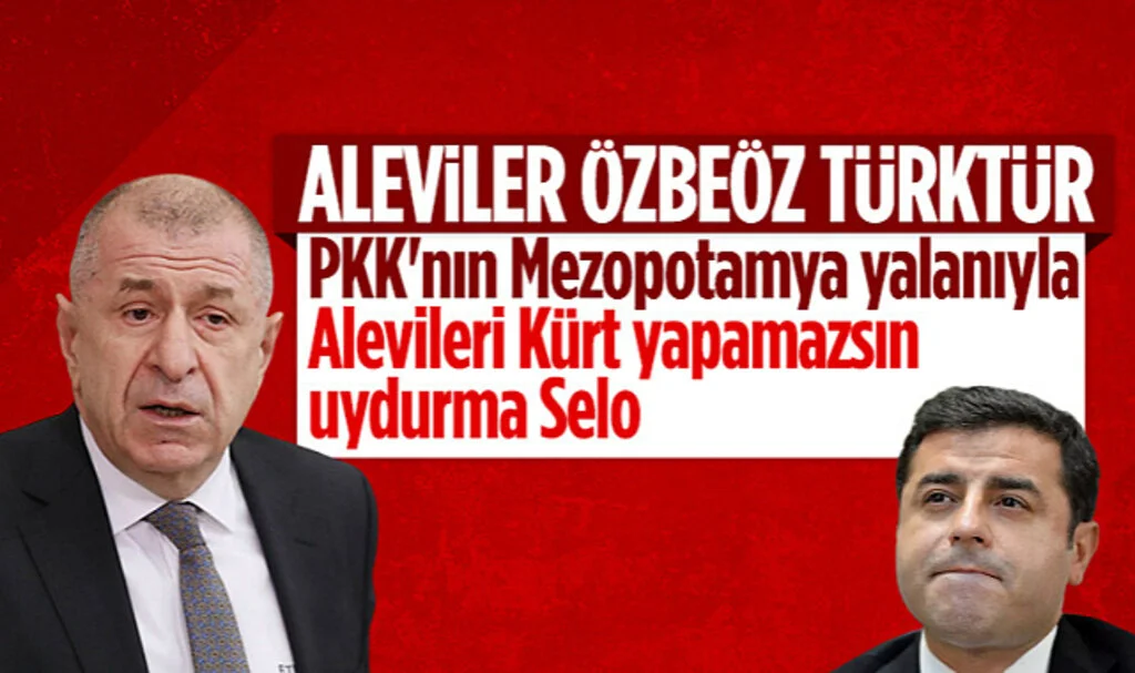 Selahattin Demirtaş'ın Bölücü Paylaşımına Ümit Özdağ'dan Yanıt