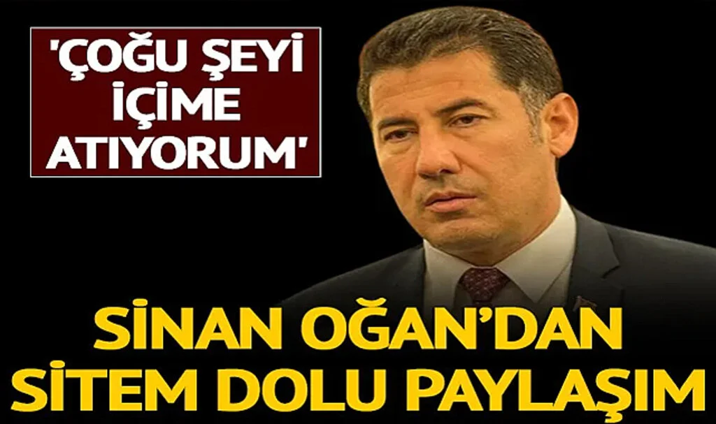 Sinan Oğan'dan Sitem Dolu Paylaşım! 'Çoğu Şeyi İçime Atıyorum...'