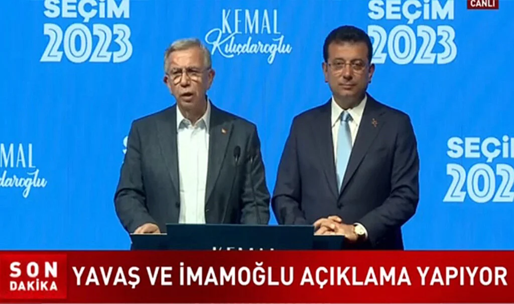 SON DAKİKA ; Yavaş ve İmamoğlu Açıklama Yapıyor