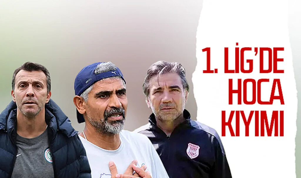 Spor Toto 1. Lig'de hoca kıyımı