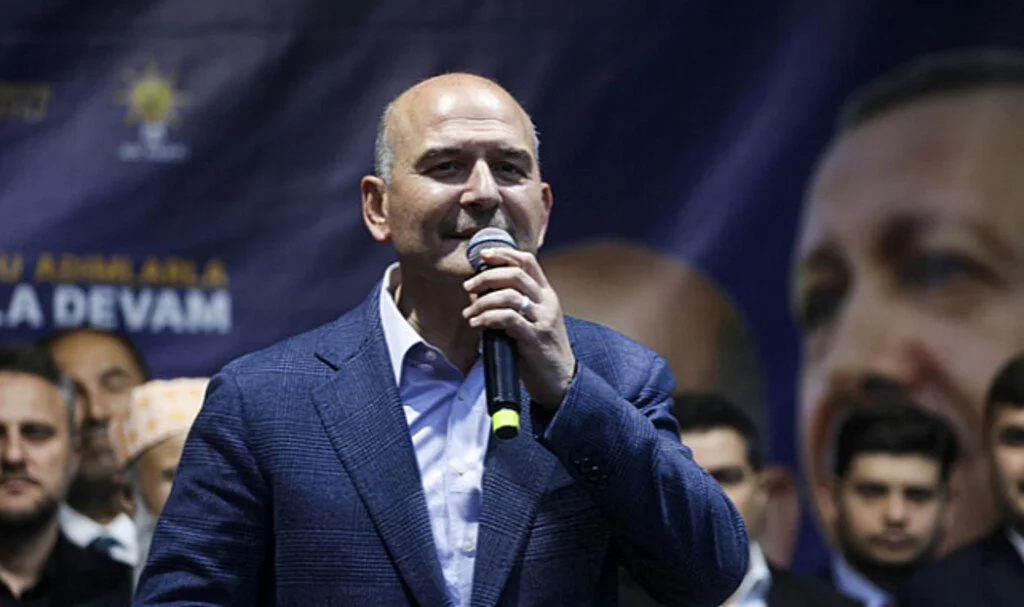 Süleyman Soylu: Onlar HDP'nin Bayraklarıyla Miting Yapıyorlar