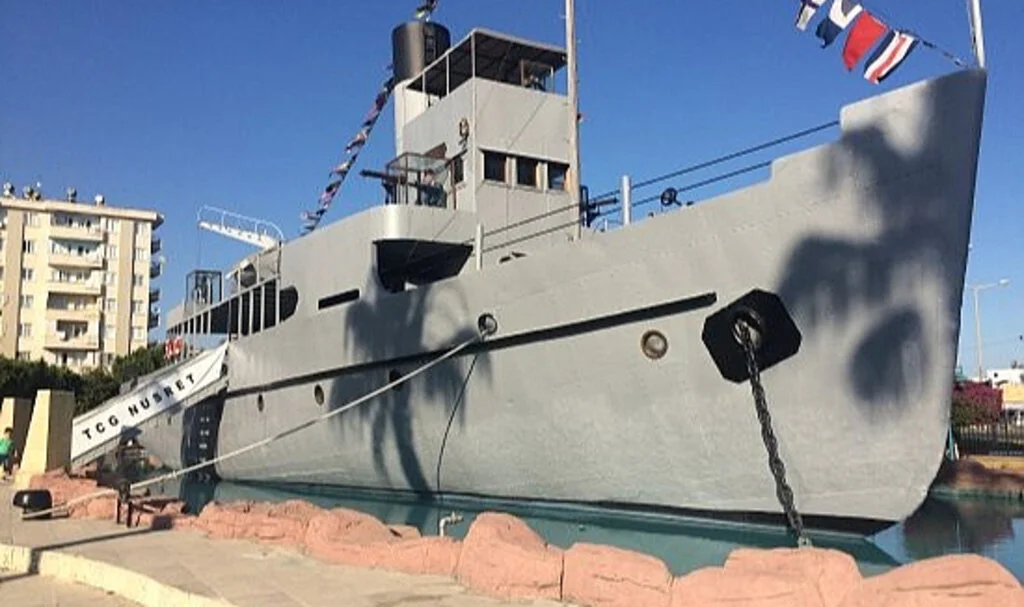 TCG NUSRET Mayın Müze Gemisi Samsun'a demirleyecek