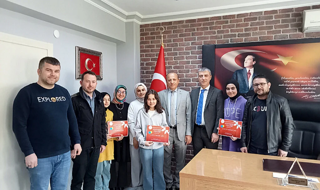 Terme'de "Okuyorum Projesi'nde Nisan Ayı Ödülleri Sahiplerini Buldu