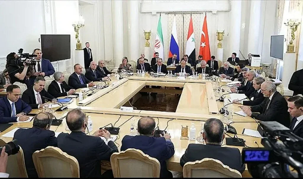 Türkiye, Rusya, İran ve Esed Rejimi Dışişleri Bakanlarının “Suriye Konulu” Toplantısı Başladı