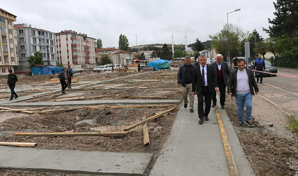 Yöresel Ürün ve Kapalı Pazaryerine İnşaatı Başladı