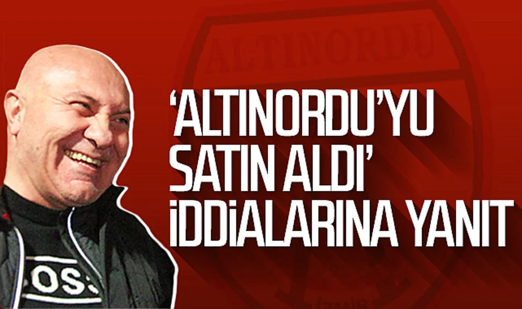 Yüksel Yıldırım'dan 'Altınordu'yu satın aldı' iddialarına yanıt
