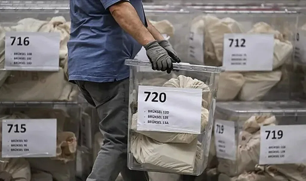 Yurt Dışı Temsilciliklerinde Kullanılan Oyların Tasnifine Başlandı