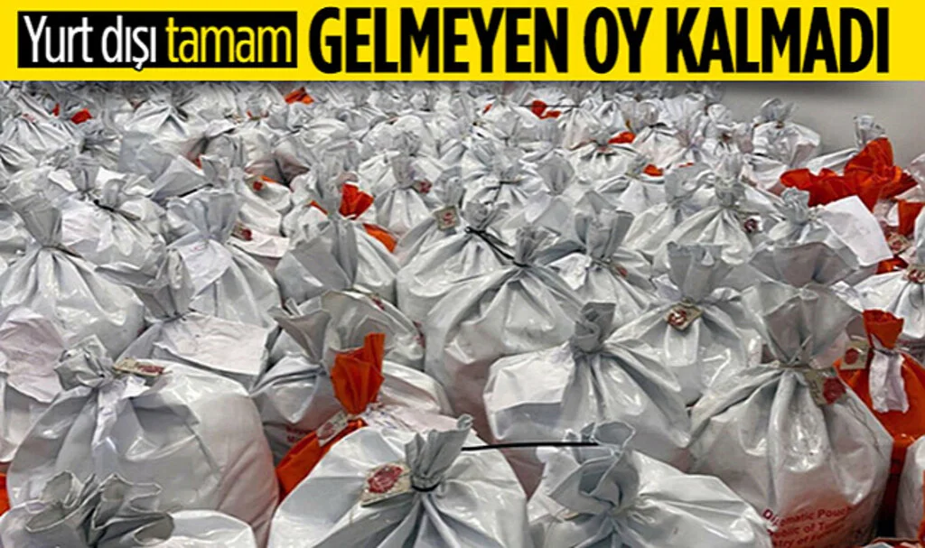 Yurt Dışından Ankara'ya Getirilen Oylar ATO Congresium'a Ulaştı