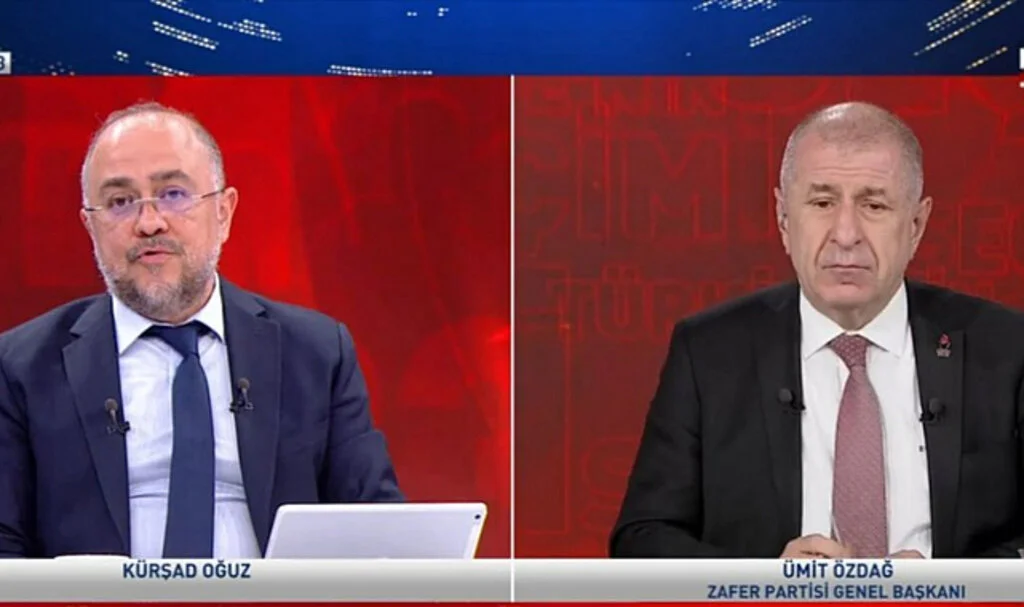 Zafer Partisi Genel Başkanı Ümit Özdağ'dan Habertürk'e Açıklamalar