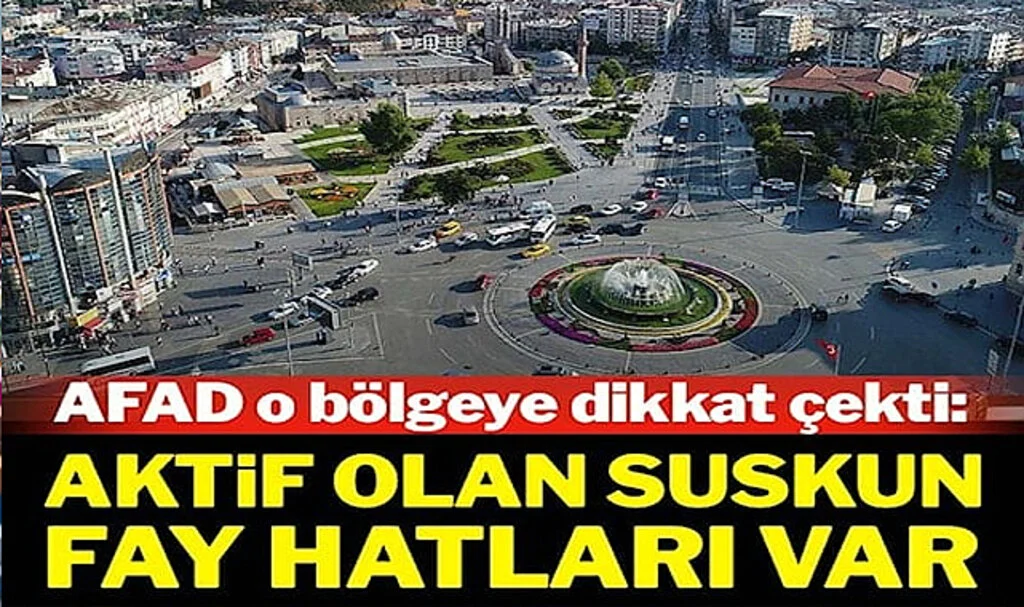 AFAD Müdürü O Bölgeye Dikkat Çekti: Aktif Olan Suskun Fay Hatları Var