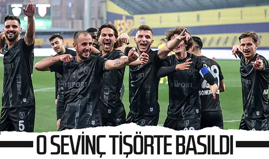 Ahmet Sağat'ın o sevinci tişörte basıldı