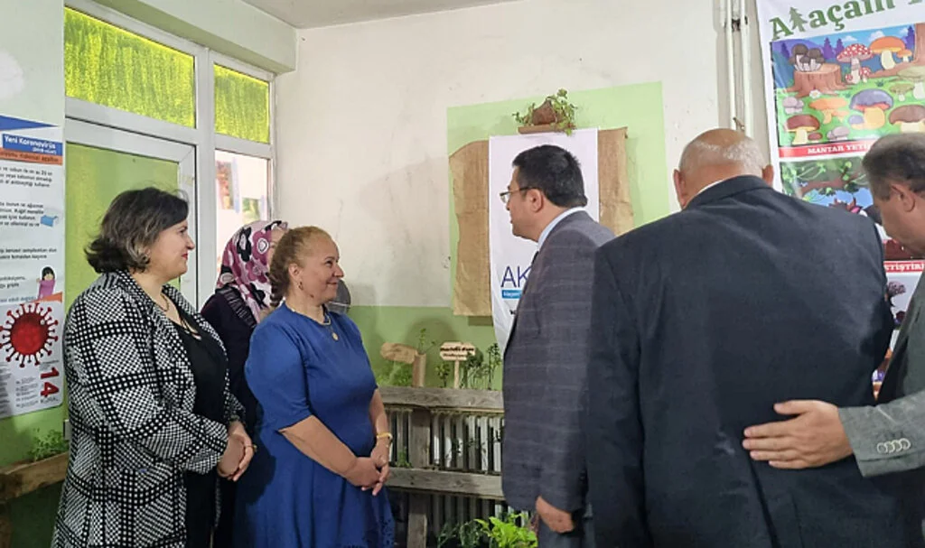 Alaçam Halk Eğitimi Merkezi Yıl Sonu Sergisi Açıldı