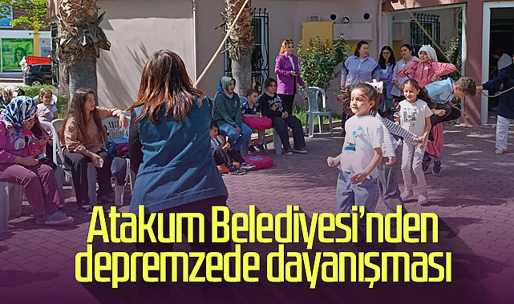 Atakum Belediyesi’nden depremzede dayanışması