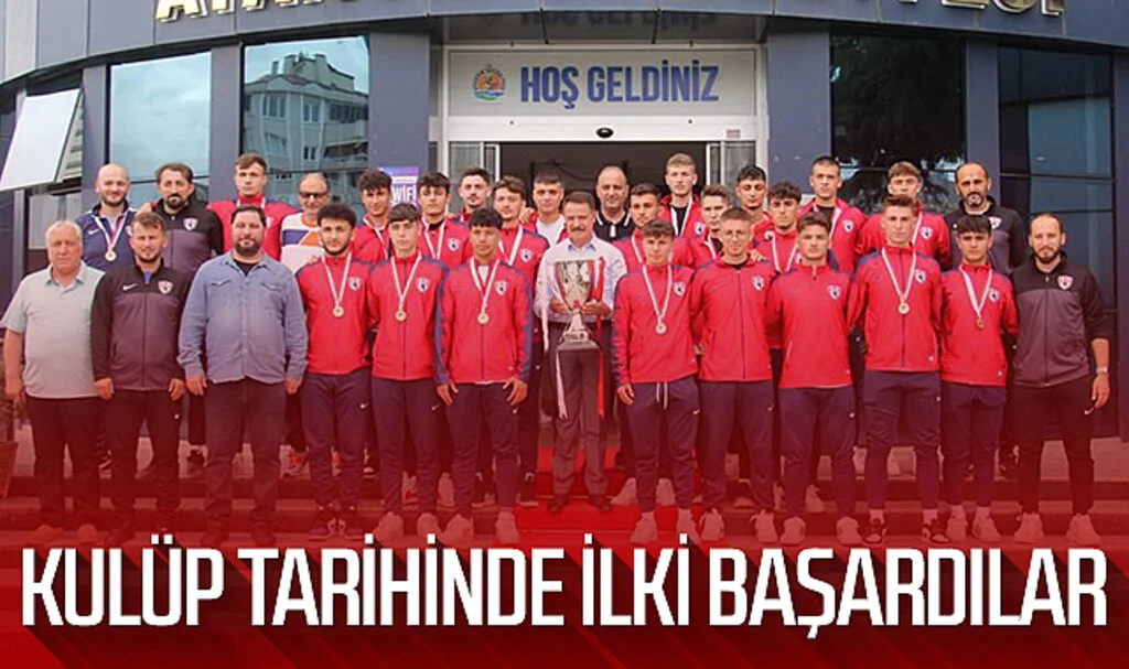 Atakum Belediyespor Kulübü tarihinde bir ilki başardılar