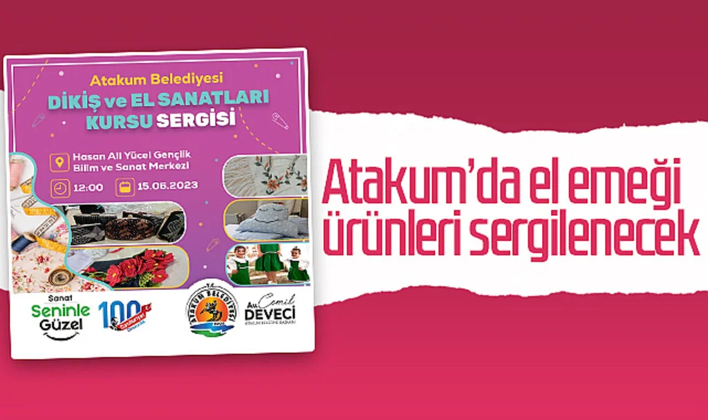 Atakum’da el emeği ürünleri sergilenecek