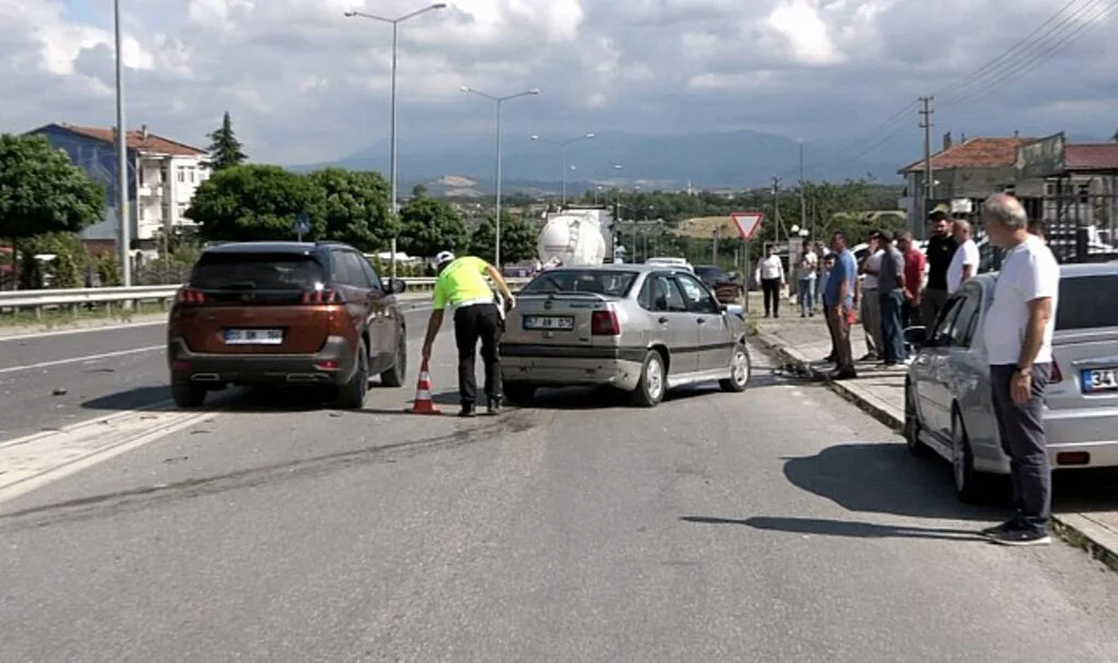 Bafra’da Kaza: 5 Yaralı