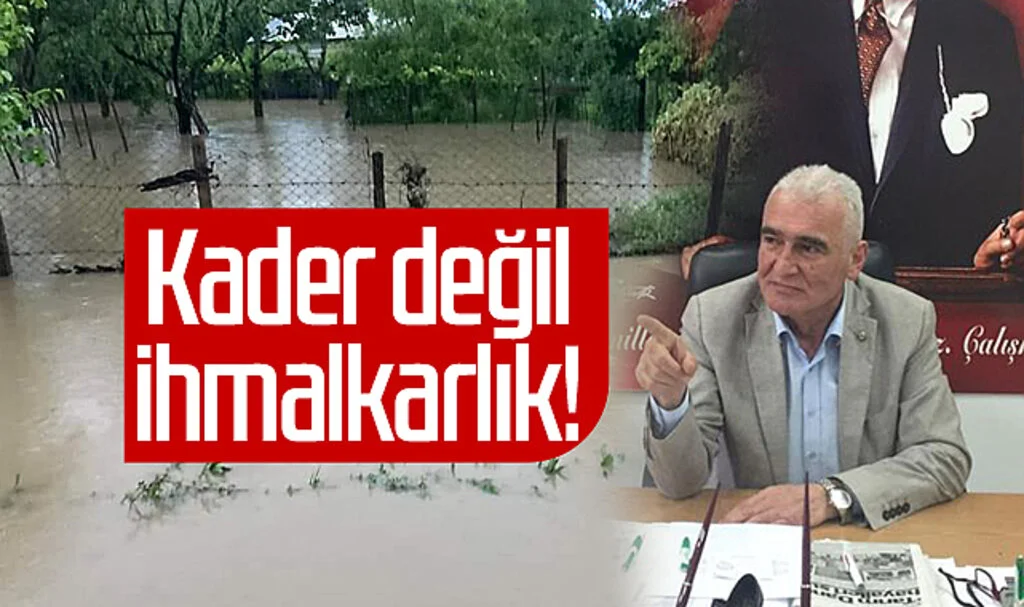 Büyük Birlik Partisi MKYK Üyesi Erdal Avcı: Kader değil ihmalkarlık!