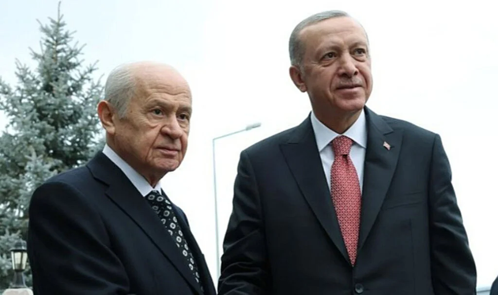 Cumhurbaşkanı Erdoğan, Bahçeli ile Görüşüyor