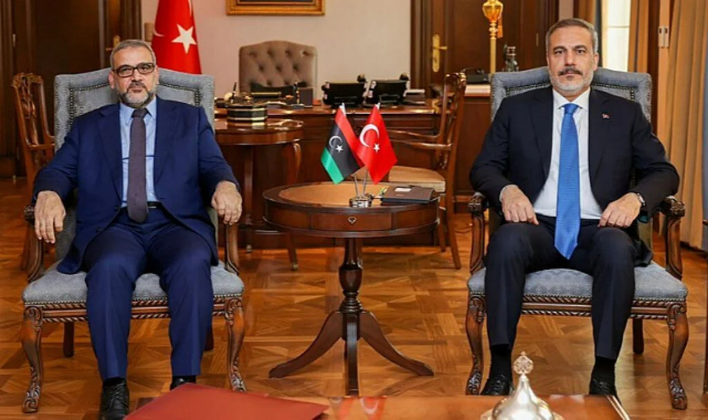 Dışişleri Bakanı Hakan Fidan, Libya Yüksek Devlet Konseyi Başkanı ile Görüştü