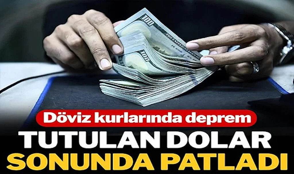 Dolar Kuru Sonunda Patladı
