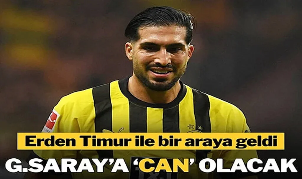 Erden Timur ile Emre Can, Galatasaray İçin Bir Araya Geldi!
