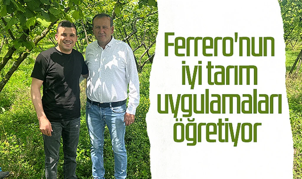 Ferrero'nun iyi tarım uygulamaları öğretiyor 