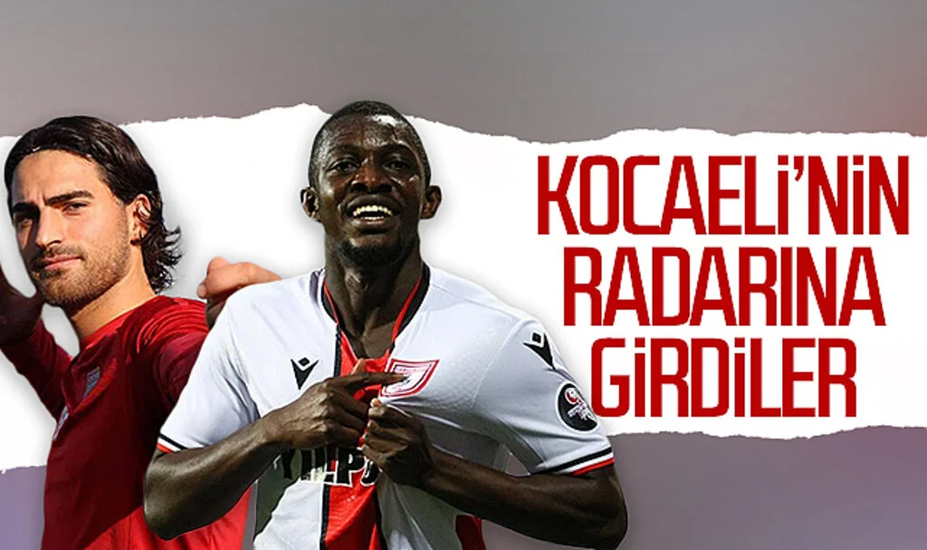 Fofana ve Ahmet Sağat Kocaelispor'un radarında