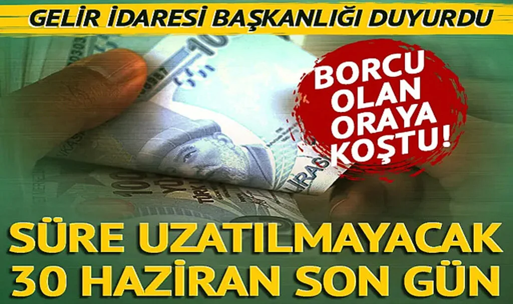 Gelir İdaresi Başkanlığı Duyurdu: Süre Uzatılmayacak, 30 Haziran Son Gün! 4.5 Milyon Kişi Borç Yapılandırması İçin Vergi Dairelerine Koştu