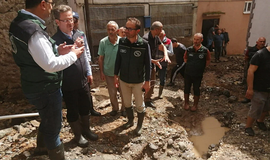 Giresun'da Sel Can Aldı 
