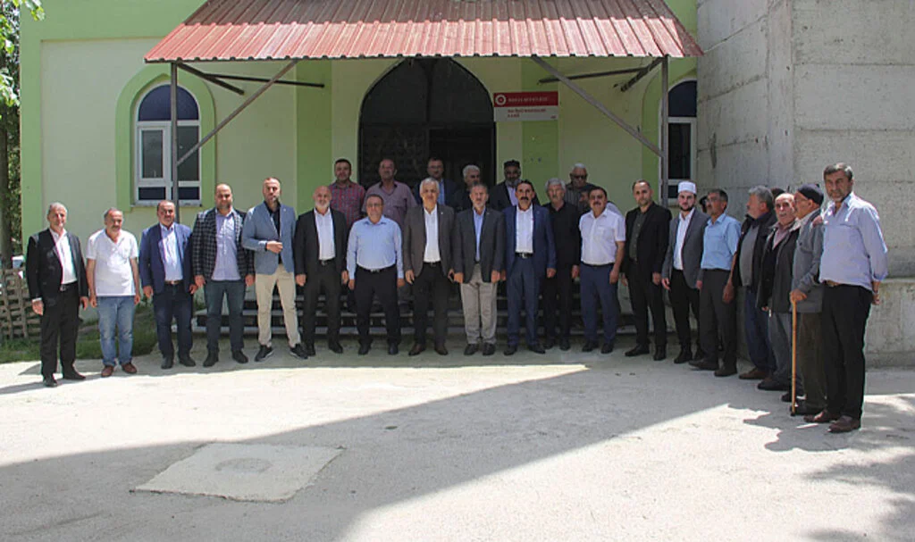 Havza'da Hecinli Mahallesi'nde Afat Kurbanı Kesildi